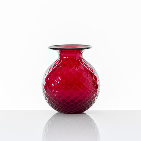 Monofiore Balloton Fiori Rosso h24,2 100.46-Living-VENINI-Gioielleria Granarelli