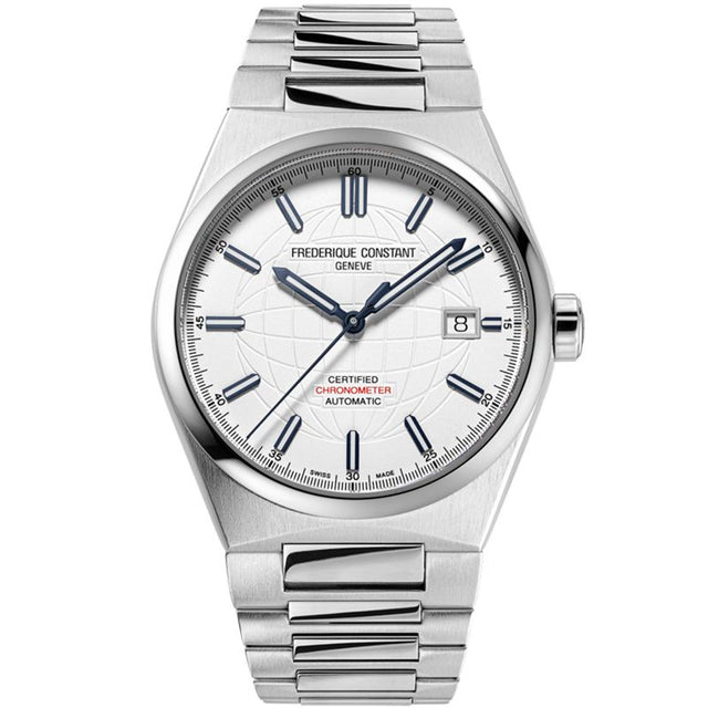 Highlife Classic Automatico COSC Bianco-Orologi-FREDERIQUE CONSTANT-Gioielleria Granarelli