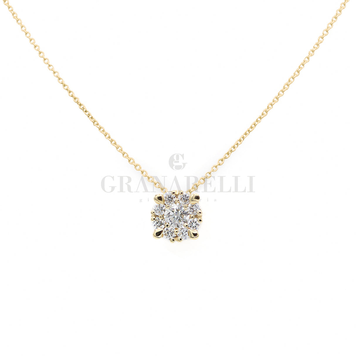 Girocollo Magia di Diamanti 0.65kt in oro giallo