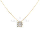 Girocollo Magia di Diamanti 0.65kt in oro giallo