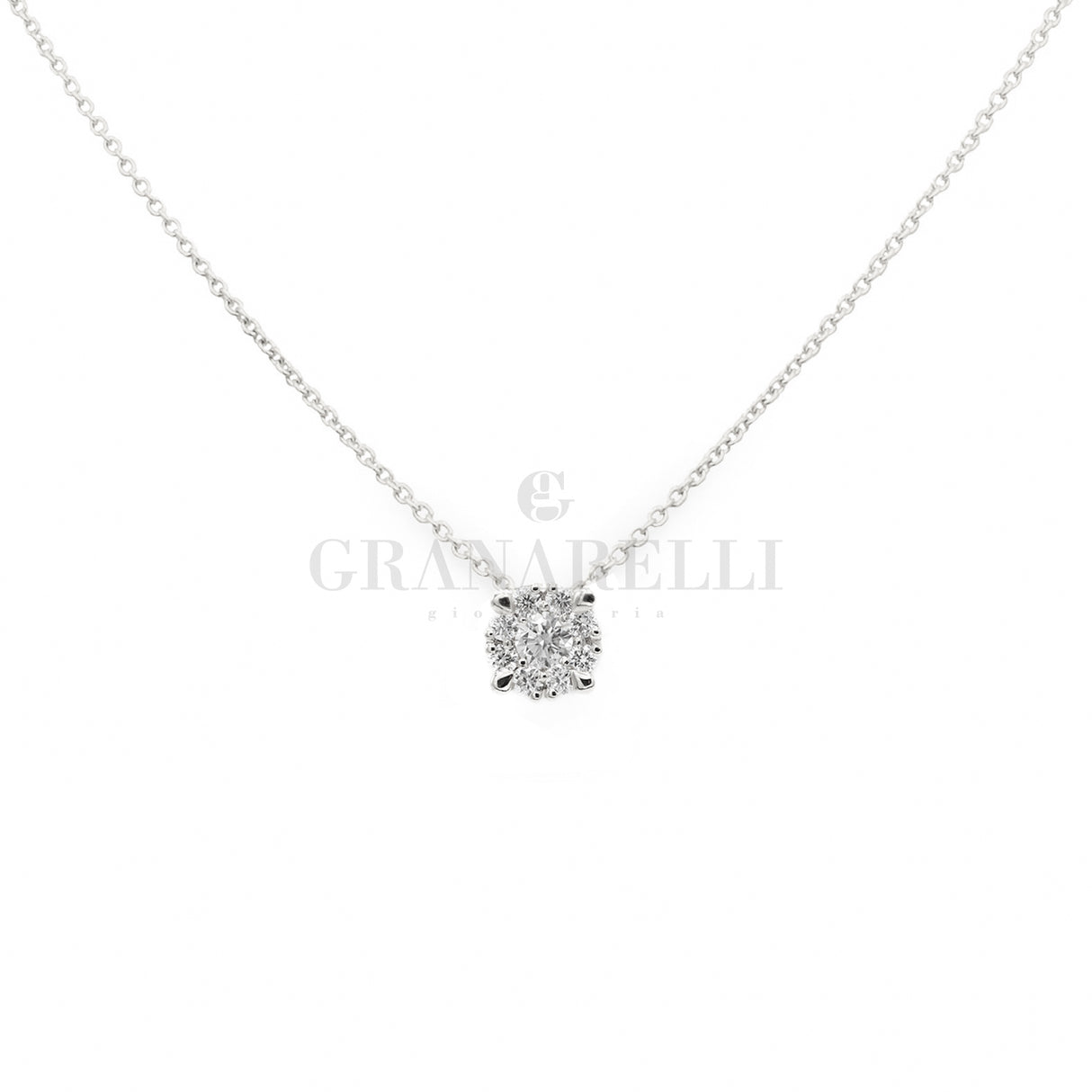 Girocollo Magic di diamanti in oro rosa  0,20ct