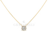 Girocollo magia di Diamanti 0.20kt in oro giallo