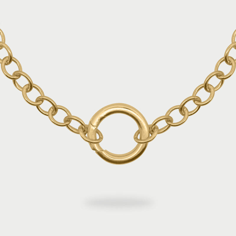 Girocollo Rolò chain Base cerchio