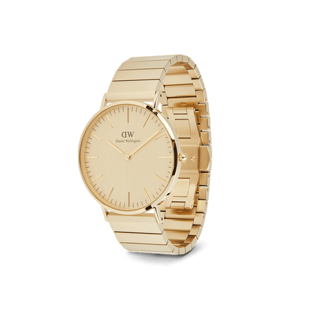 Classic Piano Link Gold Unitone-Orologi-DANIEL WELLINGTON-Gioielleria Granarelli