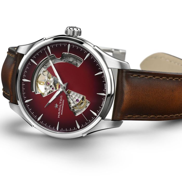 JAZZMASTER OPEN HEART AUTO H32675570-Orologi-HAMILTON-Gioielleria Granarelli