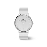 Classic Piano Link Silver Unitone-Orologi-DANIEL WELLINGTON-Gioielleria Granarelli