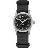 Khaki Field Quarzo 33mm Nero-Orologi-HAMILTON-Gioielleria Granarelli