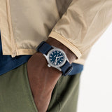 Khaki Field Quarzo 33mm Blu-Orologi-HAMILTON-Gioielleria Granarelli