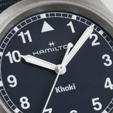 Khaki Field Quarzo 33mm Blu-Orologi-HAMILTON-Gioielleria Granarelli