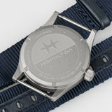 Khaki Field Quarzo 33mm Blu-Orologi-HAMILTON-Gioielleria Granarelli