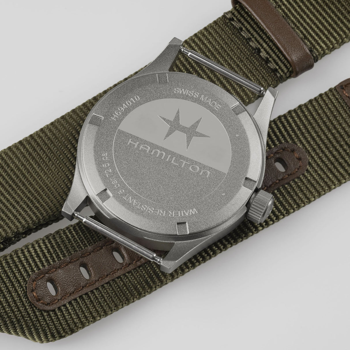 Khaki Field Quarzo 38mm Bianco-Orologi-HAMILTON-Gioielleria Granarelli