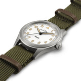 Khaki Field Quarzo 38mm Bianco-Orologi-HAMILTON-Gioielleria Granarelli