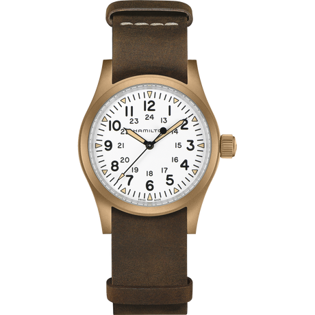 Khaki Field Mechanical Bronze, 38 mm-Orologi-HAMILTON-Gioielleria Granarelli