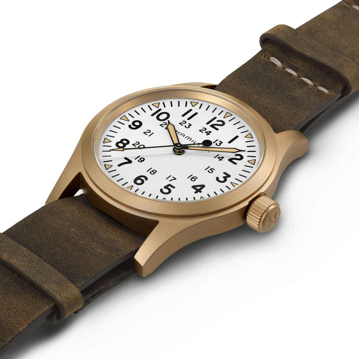 Khaki Field Mechanical Bronze, 38 mm-Orologi-HAMILTON-Gioielleria Granarelli