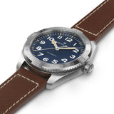 Khaki Field Expedition Automatico Blu Pelle-Orologi-HAMILTON-Gioielleria Granarelli