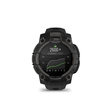 Instinct 3 – 45 mm, AMOLED Black-Orologi-GARMIN-Gioielleria Granarelli