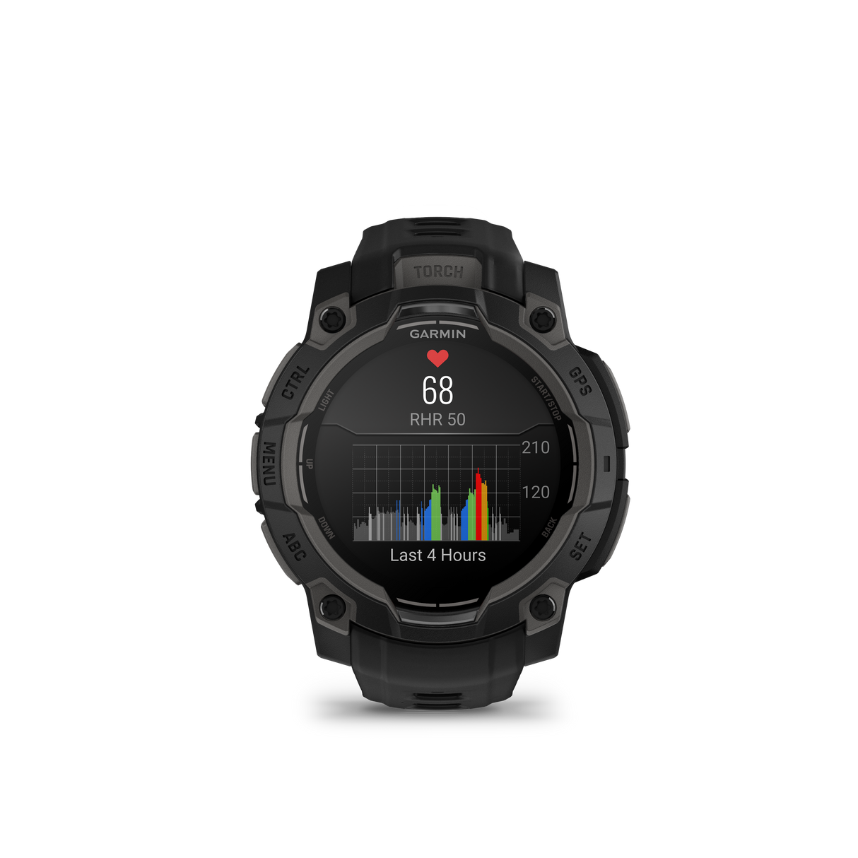Instinct 3 – 45 mm, AMOLED Black-Orologi-GARMIN-Gioielleria Granarelli