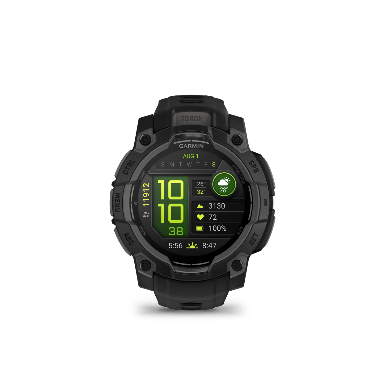Instinct 3 – 45 mm, AMOLED Black-Orologi-GARMIN-Gioielleria Granarelli