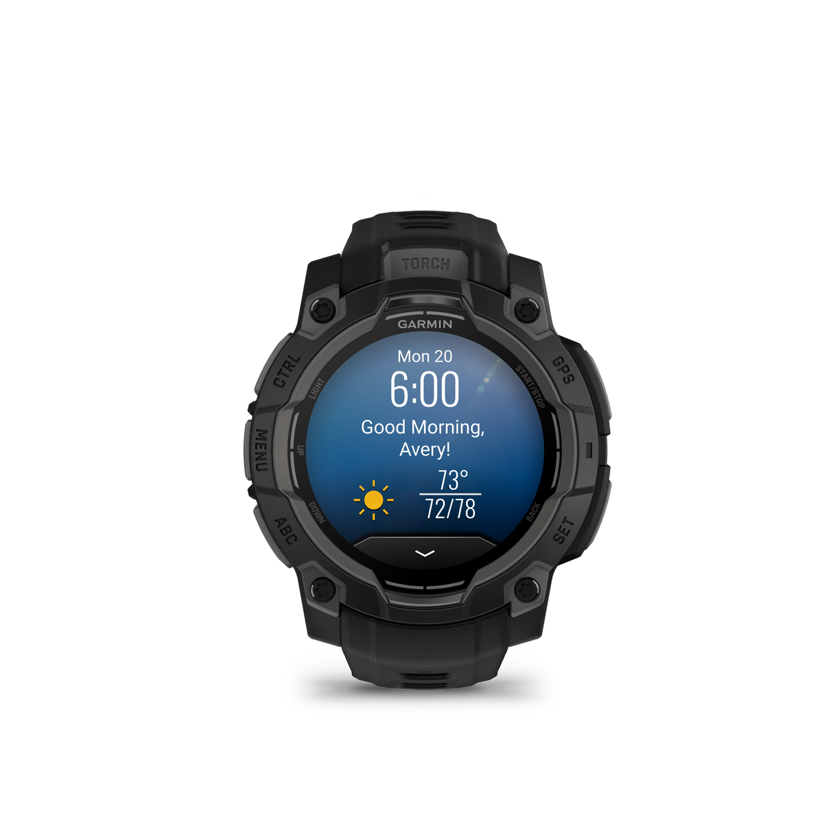 Instinct 3 – 45 mm, AMOLED Black-Orologi-GARMIN-Gioielleria Granarelli
