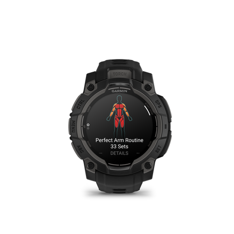 Instinct 3 – 45 mm, AMOLED Black-Orologi-GARMIN-Gioielleria Granarelli