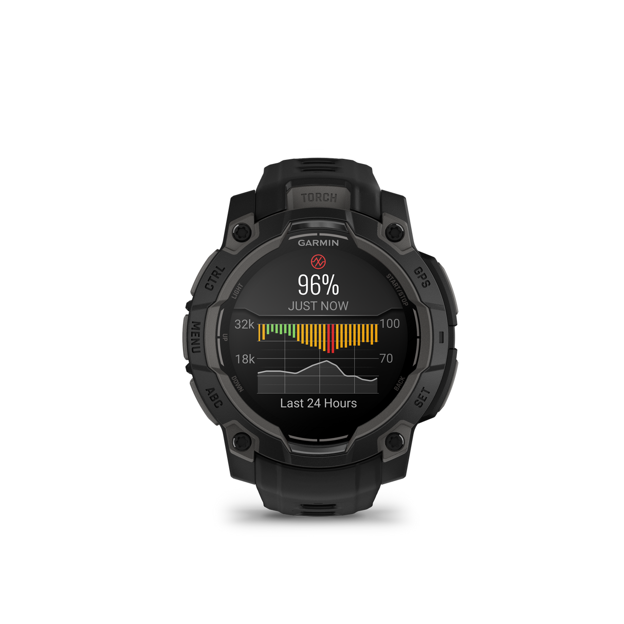 Instinct 3 – 45 mm, AMOLED Black-Orologi-GARMIN-Gioielleria Granarelli