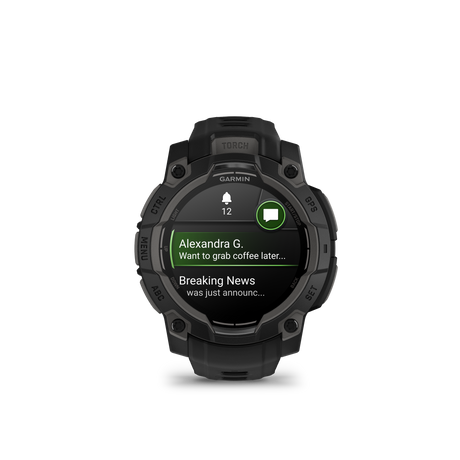 Instinct 3 – 45 mm, AMOLED Black-Orologi-GARMIN-Gioielleria Granarelli