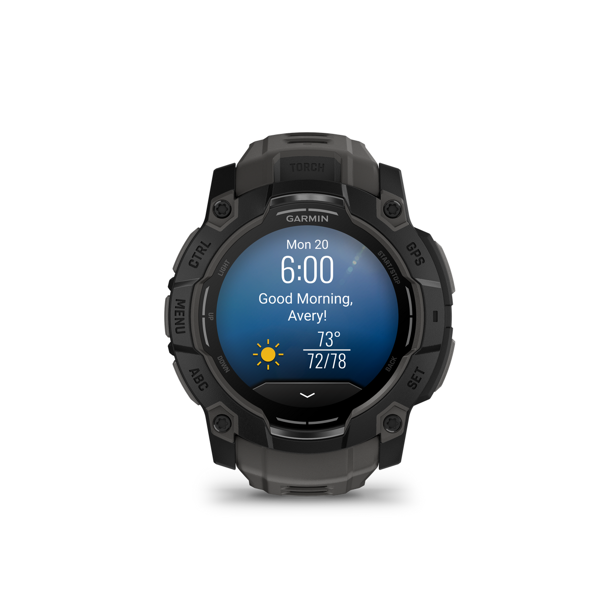 Instinct 3 – 50 mm, AMOLED Black-Orologi-GARMIN-Gioielleria Granarelli