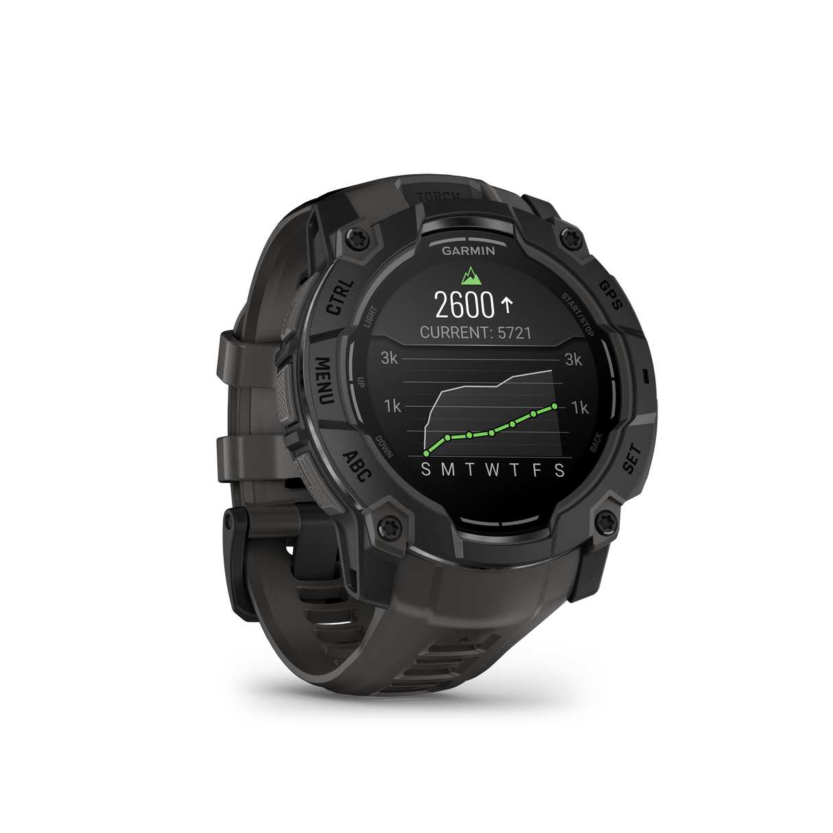 Instinct 3 – 50 mm, AMOLED Black-Orologi-GARMIN-Gioielleria Granarelli