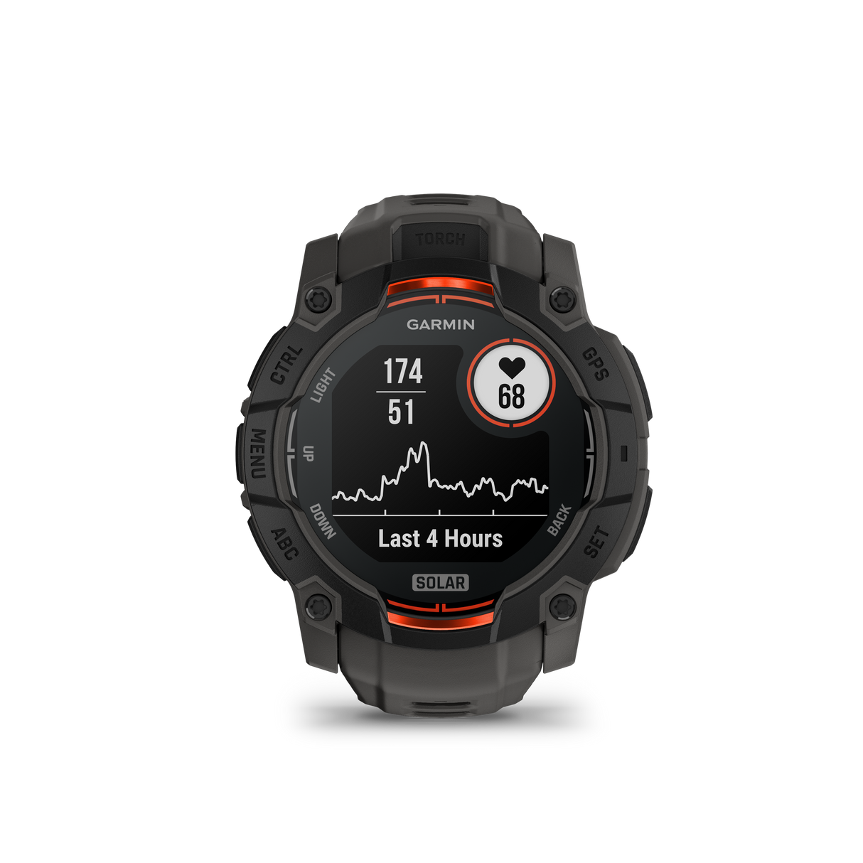 Instinct 3 – 50 mm, Solar Black-Orologi-GARMIN-Gioielleria Granarelli