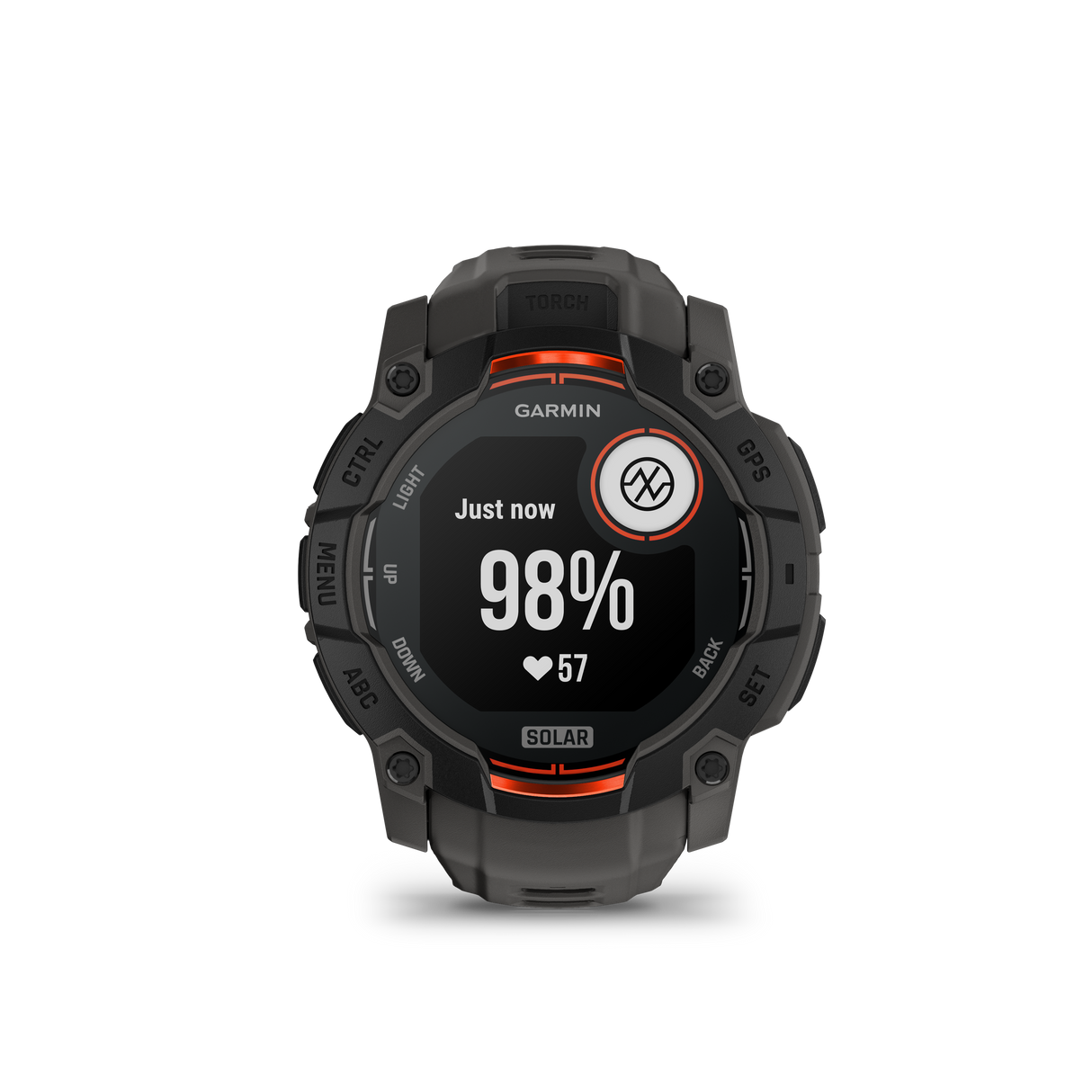 Instinct 3 – 50 mm, Solar Black-Orologi-GARMIN-Gioielleria Granarelli