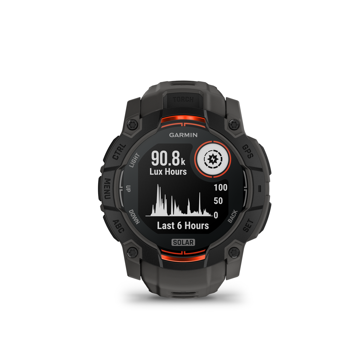 Instinct 3 – 50 mm, Solar Black-Orologi-GARMIN-Gioielleria Granarelli