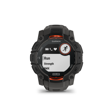 Instinct 3 – 50 mm, Solar Black-Orologi-GARMIN-Gioielleria Granarelli