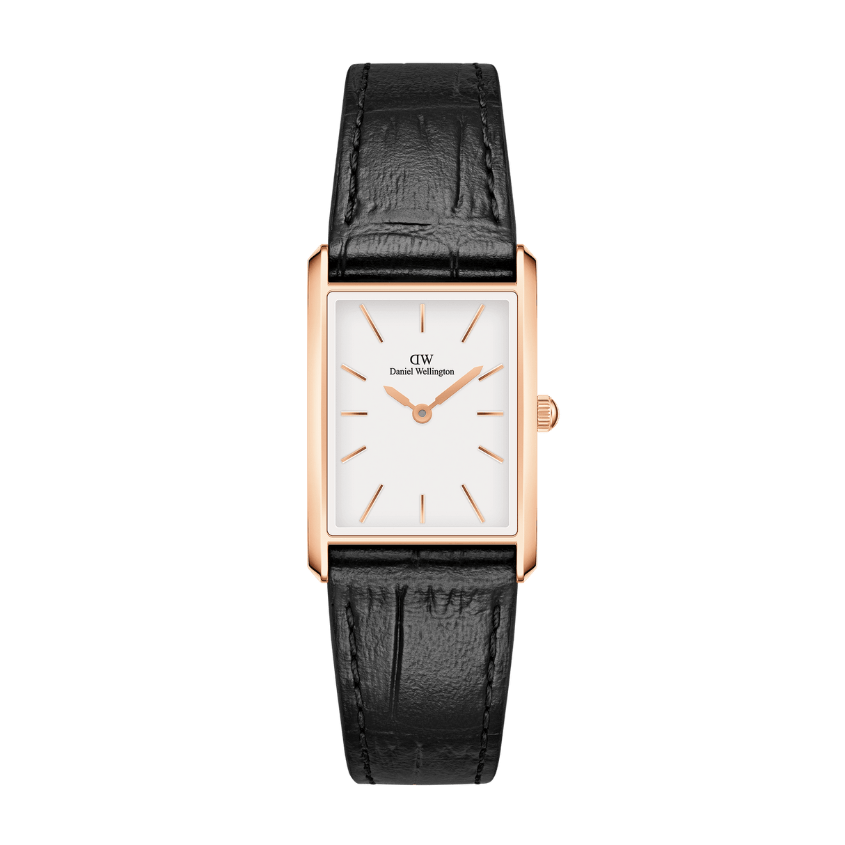 Bound Black Crocodile Rose Gold-Orologi-DANIEL WELLINGTON-Gioielleria Granarelli