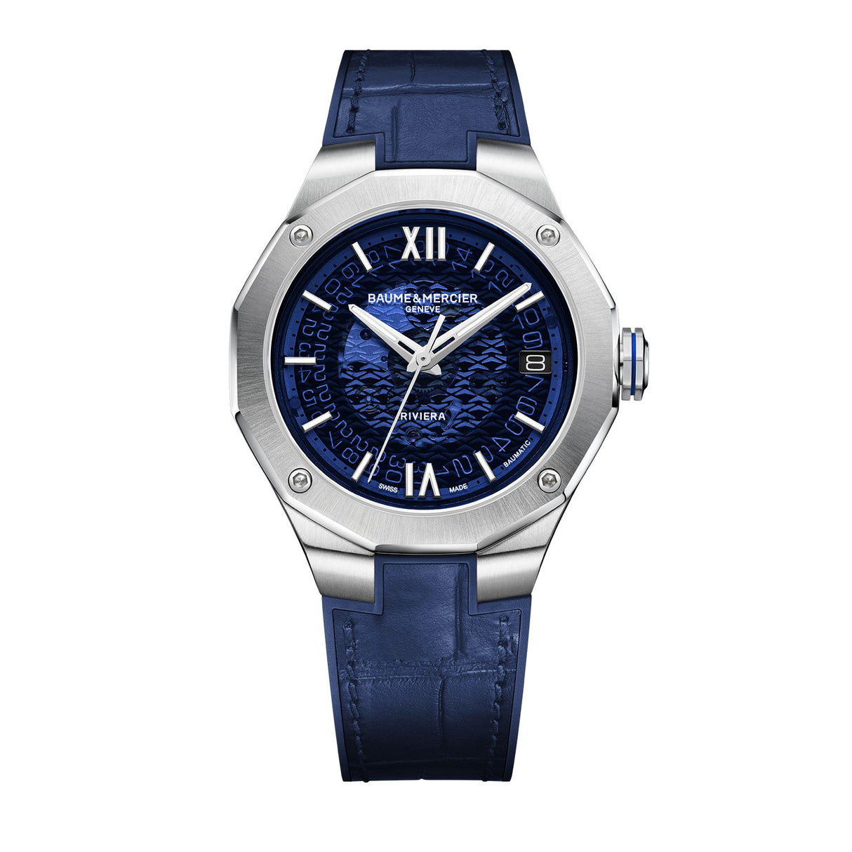 Riviera 10714 Automatic Blue Leather