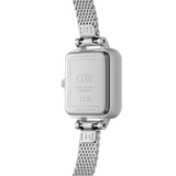 Quadro Mini Lumine Bezel Silver-Orologi-DANIEL WELLINGTON-Gioielleria Granarelli