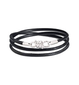 Bracciale Dodo Nodo Pelle Nero