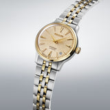Presage Cocktail Time Automatico Acciaio Dorato Diamanti Bicolore 34mm