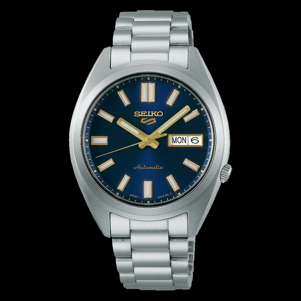 5 Sports Automatico Acciaio Blu 37,40mm