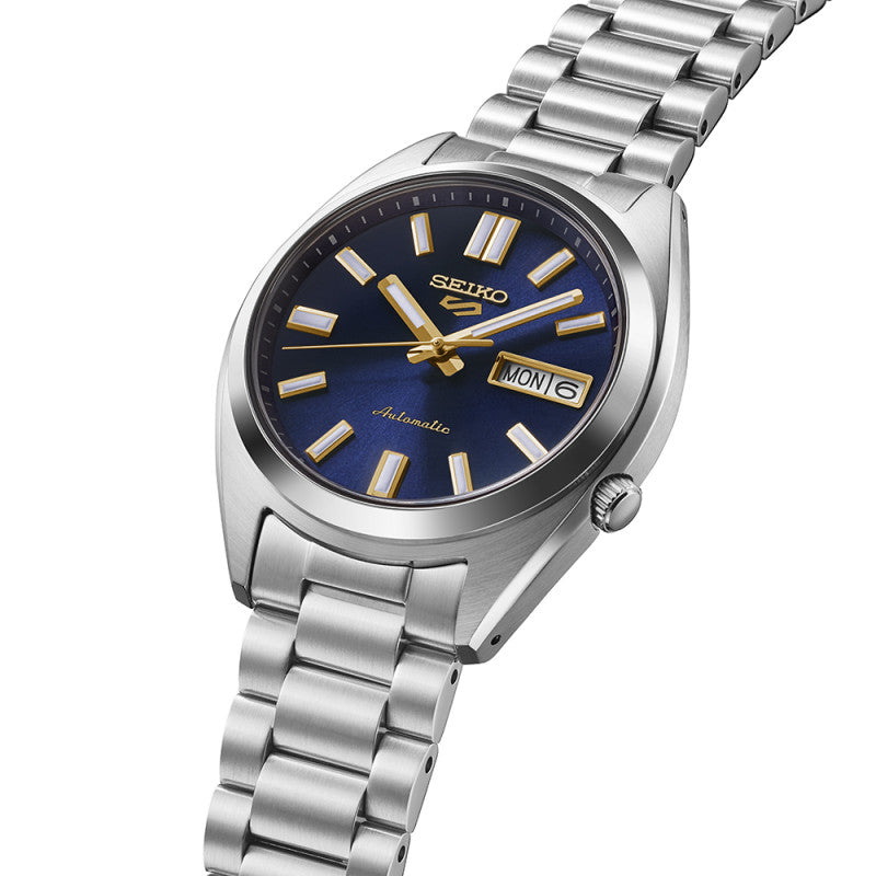 5 Sports Automatico Acciaio Blu 37,40mm