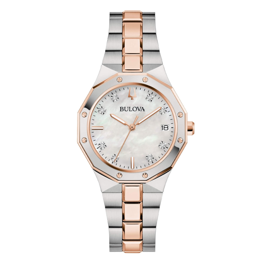 Bulova Lady Diamonds 98P235-Orologi-BULOVA-Gioielleria Granarelli