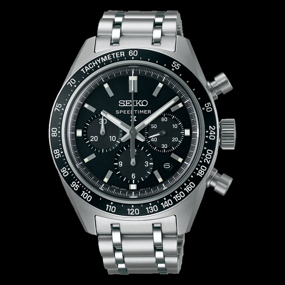Prospex Speedtimer Automatico Cronografo Acciaio Nero 42mm