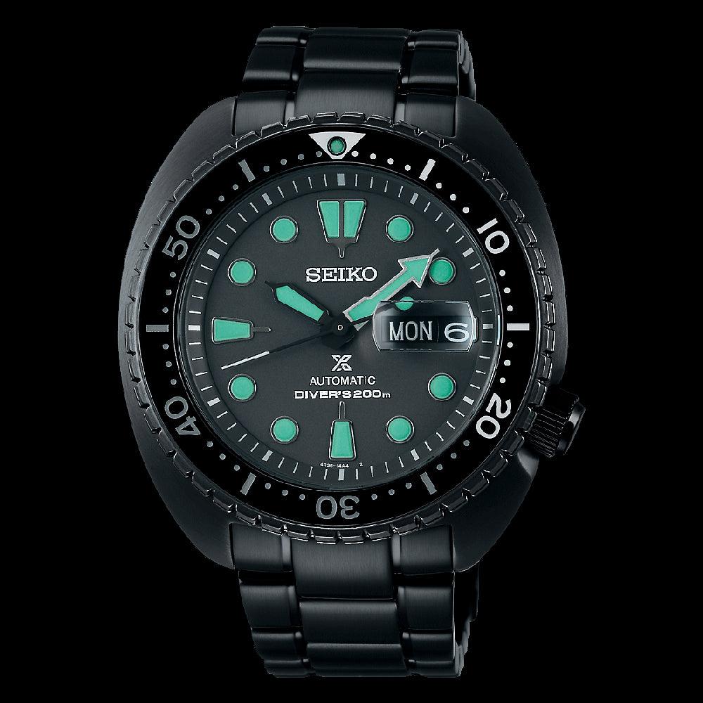 Prospex Automatico Nero Acciaio 200 m-Orologi-SEIKO-Gioielleria Granarelli