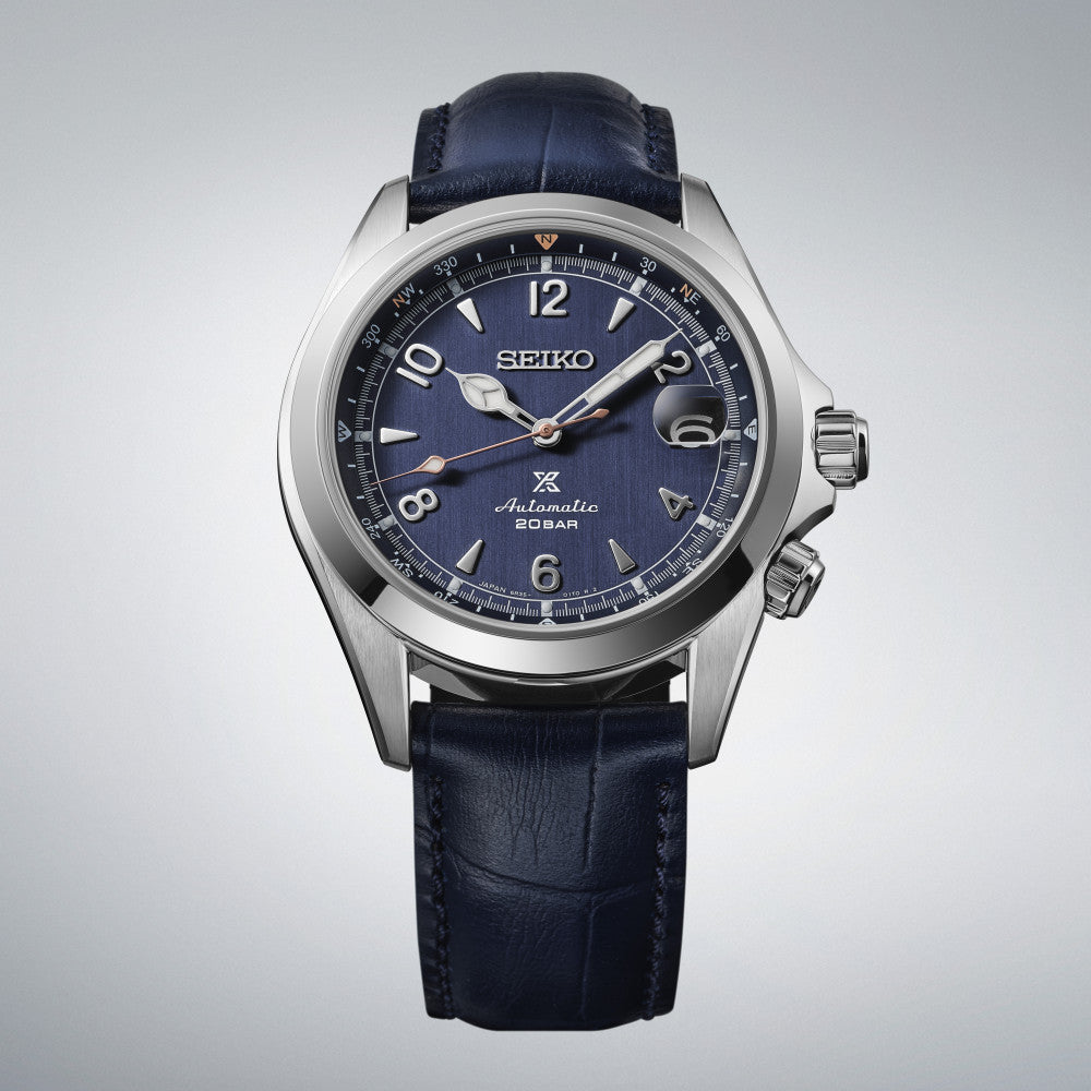 Prospex Alpinist Automatico Blu Pelle 39mm Edizione Limitata