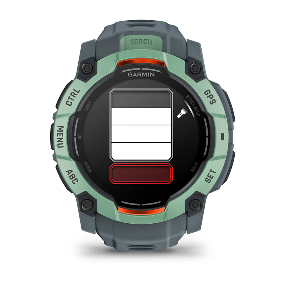 Instinct 3 – 50 mm, AMOLED, Neotropic con cinturinoTwilight-Orologi-GARMIN-Gioielleria Granarelli