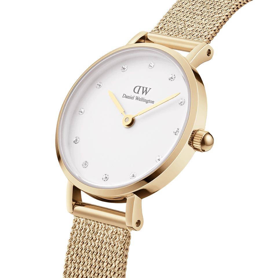 Petit Lumine Pressed Evergold 28mm-Orologi-DANIEL WELLINGTON-Gioielleria Granarelli