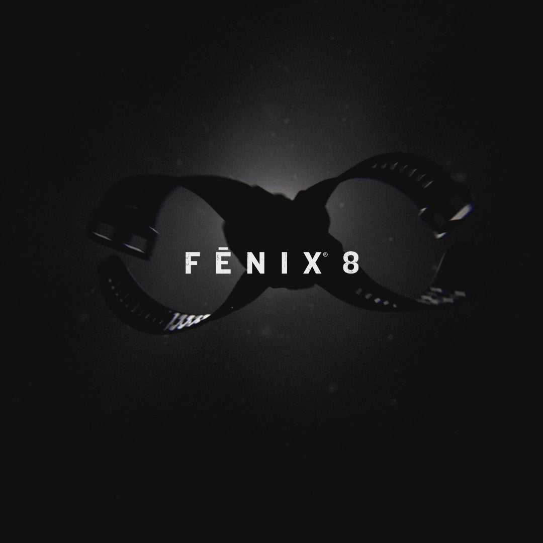 fēnix® 8 - 51 mm, AMOLED Titanium & Spark Orange