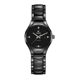 True Automatico Nero con Diamanti-Orologi-RADO-Gioielleria Granarelli