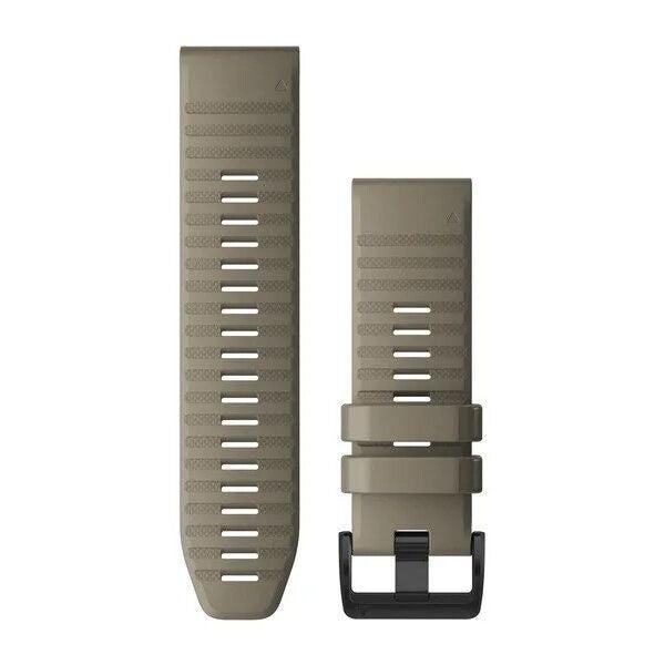 Cinturino QuickFit® 26 Silicone, Watch band- dark sandstone silicone-Cinturino-GARMIN-Gioielleria Granarelli