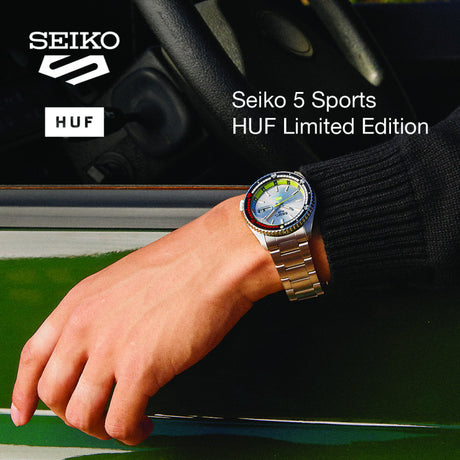 5 Sports Automatico SRPL33K1 Edizione Limitata HUF-Orologi-SEIKO-Gioielleria Granarelli