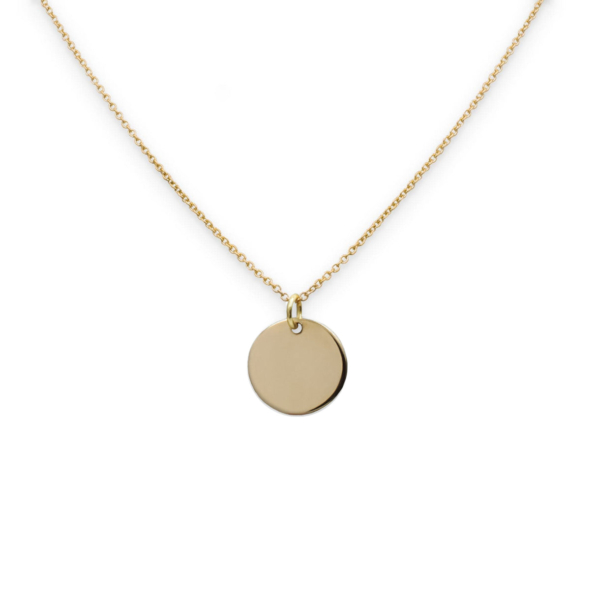 Tonda plate necklace